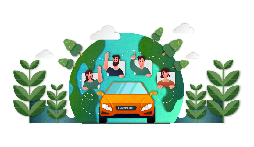 Carpooling Helps the Environment